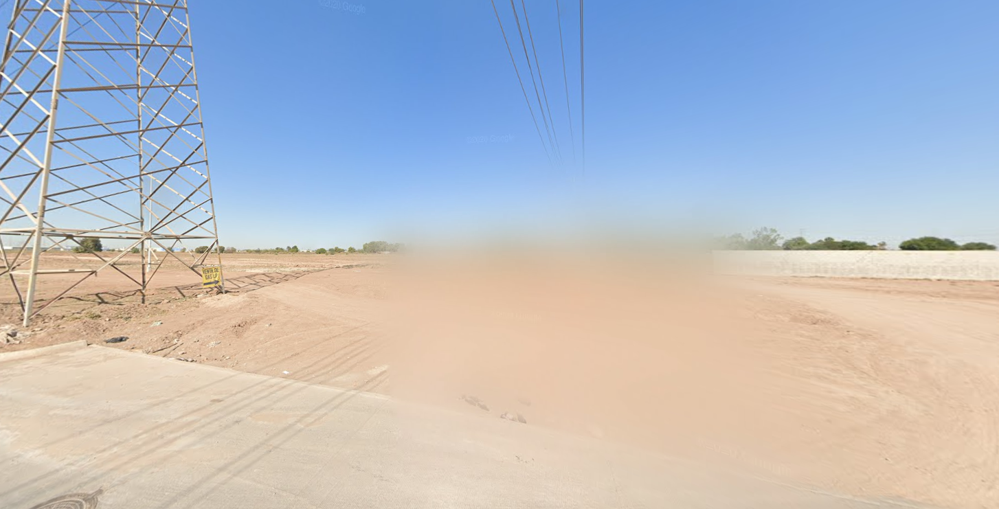 Via no transitada - Ejido Puebla