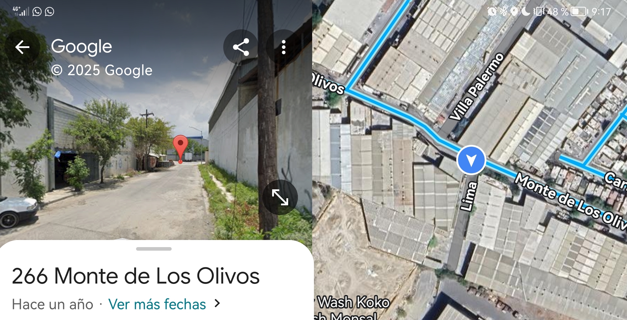 Viajón Atrás de la colonia Infonavit Cuauhté - Santa Catarina